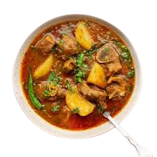 Beef / Chicken Aaloo Gosht OR Lauki Gosht