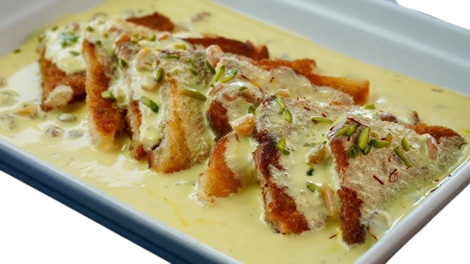 Bread Pudding (Shahi Tukkre) – 12 Slices